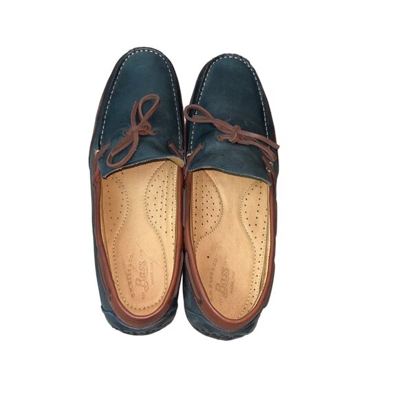 G.H  Bass & Co. Men’s Navy Blue Bass Lucca On Board Loafers Sz 13M - NWB - Picture 8 of 11